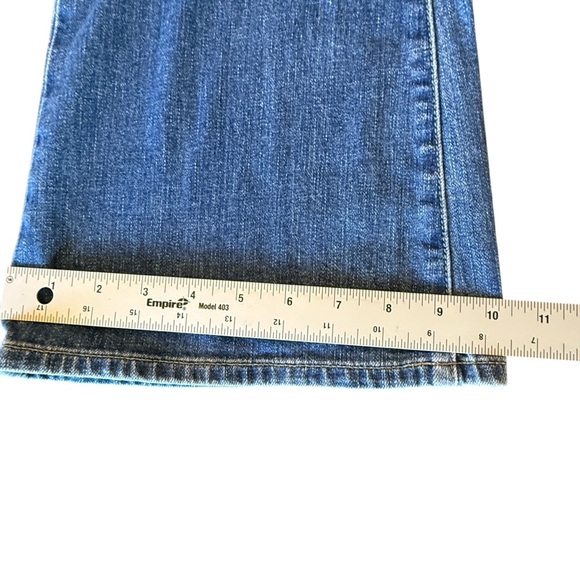 Paige Women's Denim Jeans Low Rise Bell Canyon Bell Bottoms Flare Med Wash Sz 27 - Picture 10 of 10